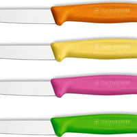 Victorinox - 4 Piece Multi-Colored Swiss Classic Paring Knife Set - 6.7606.L119-X2