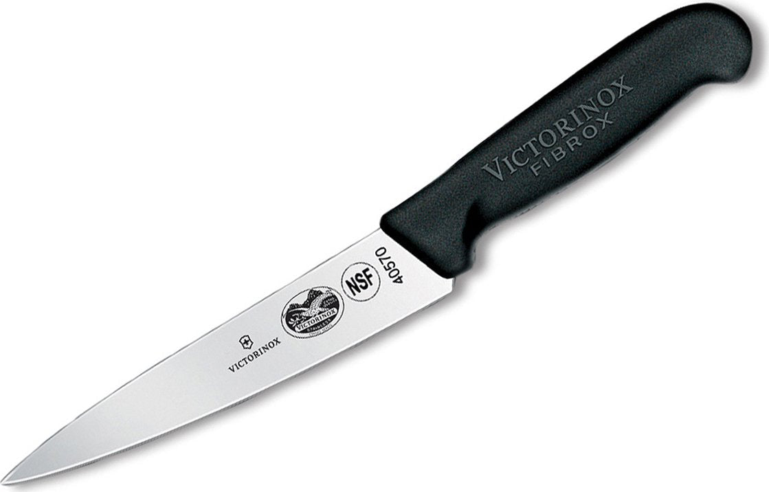 Victorinox - 6" Fibrox Pro Straight Blade Chef Knife - 5.2003.15BK