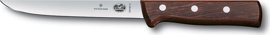 Victorinox - 6" Rosewood Stiff Blade Boning Knife - 5.6106.15