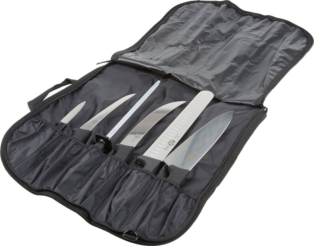 Victorinox - 7 Piece Fibrox Pro Natural Competition BBQ Set - 5.1003.71-X4