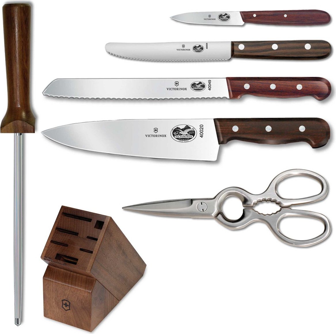 Victorinox - 7 Piece Rosewood Block Set - 5.1193.7-X1