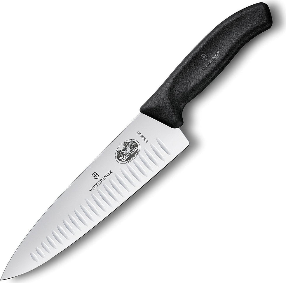 Victorinox - 8" Swiss Classic Straight Granton Blade Chef Knife - 6.8083.20-X1