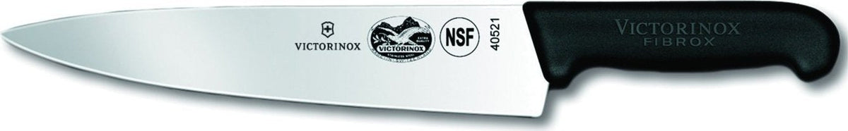 Victorinox - Black 10" Fibrox Pro Straight Blade Chef Knife - 5.2003.25BK
