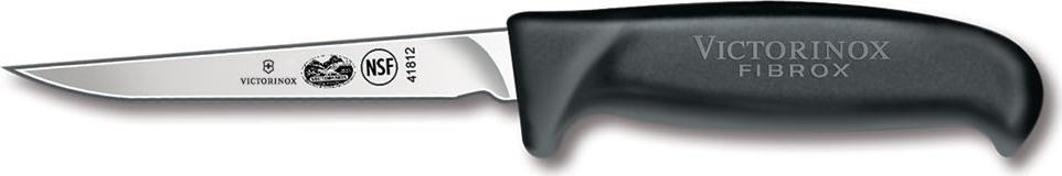 Victorinox - Black 4.25" Fibrox Pro Boning Blade Poultry Knife - 5.5903.11
