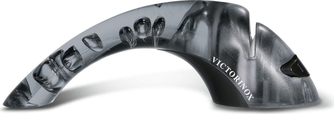 Victorinox - Black Handheld Ceramic Roller Knife Sharpener - 7.8721.3