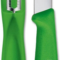 Victorinox - Green 2 Piece Swiss Classic Paring Knife & Serrated Peeler Set - 7.6075.7606.4US1