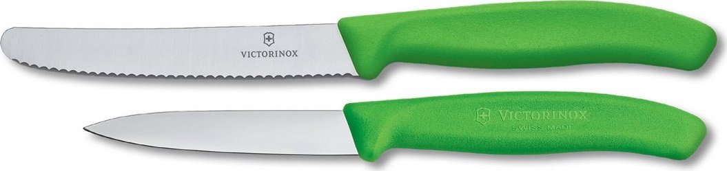 Victorinox - Green 2 Piece Swiss Classic Paring & Utility Knife Set - 6.7836.7606.4US1