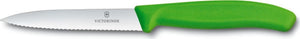 Victorinox - Green 4" Swiss Classic Serrated Blade Paring Knife - 6.7736.L4