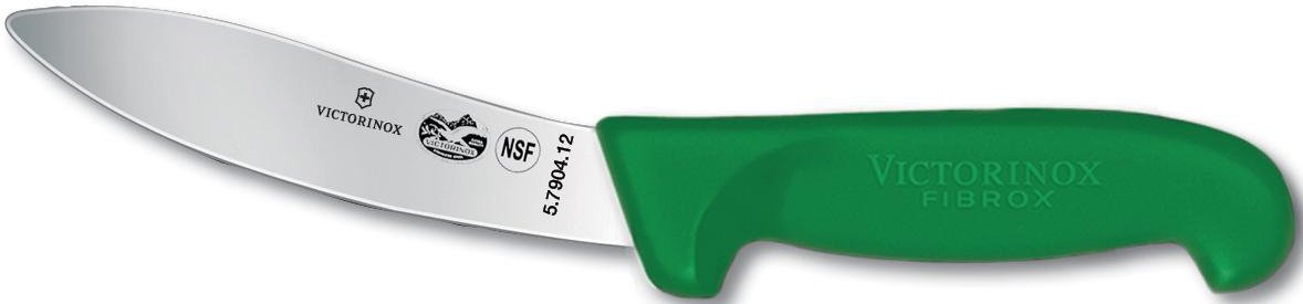 Victorinox - Green 5" Fibrox Pro Lamb Skinning Knife - 5.7904.12