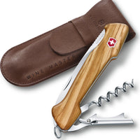 Victorinox - Olive Multi-Tool Wine Master with Leather Pouch - 0.9701.64