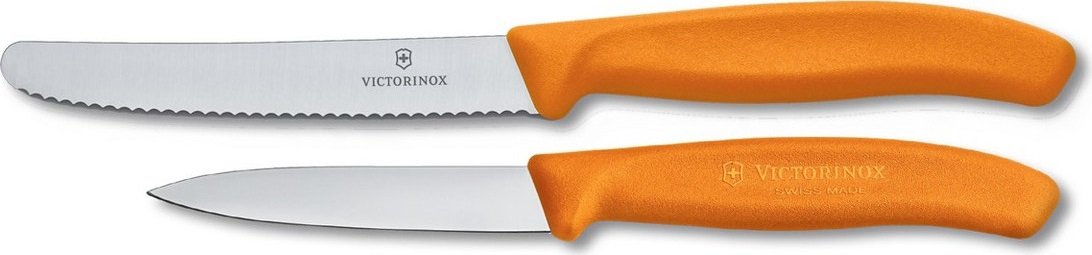 Victorinox - Orange 2 Piece Swiss Classic Paring & Utility Knife Set - 6.7836.L119-X5