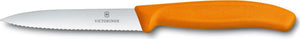 Victorinox - Orange 4" Swiss Classic Serrated Blade Paring Knife - 6.7736.L8