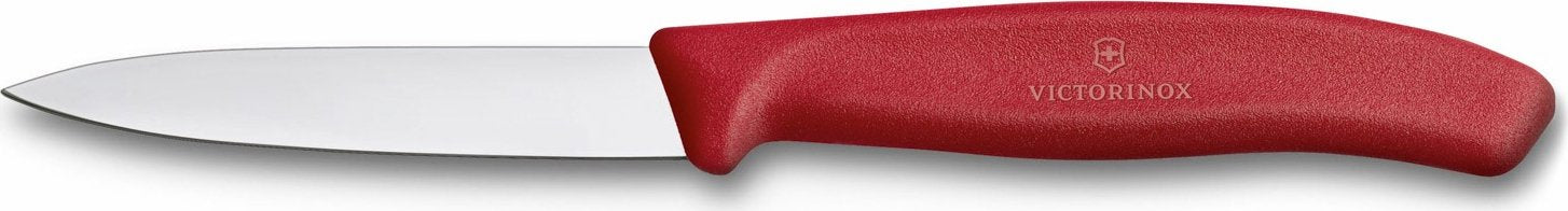 Victorinox - Red 3.25" Swiss Classic Straight Blade Paring Knife - 6.7601