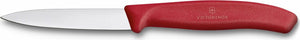 Victorinox - Red 3.25" Swiss Classic Straight Blade Paring Knife - 6.7601