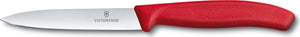 Victorinox - Red 4" Swiss Classic Straight Blade Paring Knife - 6.7701