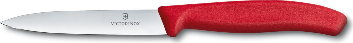 Victorinox - Red 4" Swiss Classic Straight Blade Paring Knife - 6.7701.C1