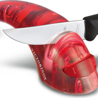 Victorinox - Red Handheld Ceramic Roller Knife Sharpener - 7.8721