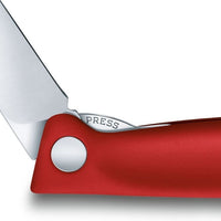 Victorinox - Swiss Classic Foldable Paring Knife Red - 6.7801.FB