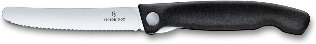 Victorinox - Swiss Classic Foldable Serrated Paring Knife Black - 6.7833.FB