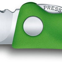 Victorinox - Swiss Classic Foldable Serrated Paring Knife Green - 6.7836.F4B