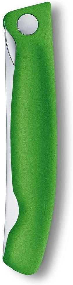Victorinox - Swiss Classic Foldable Serrated Paring Knife Green - 6.7836.F4B