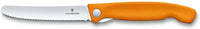 Victorinox - Swiss Classic Foldable Serrated Paring Knife Orange - 6.7836.F9B