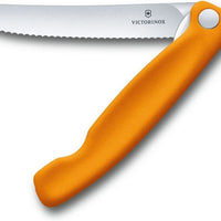 Victorinox - Swiss Classic Foldable Serrated Paring Knife Orange - 6.7836.F9B