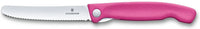 Victorinox - Swiss Classic Foldable Serrated Paring Knife Pink - 6.7836.F5B