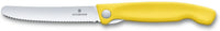 Victorinox - Swiss Classic Foldable Serrated Paring Knife Yellow - 6.7836.F8B