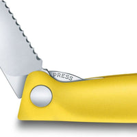 Victorinox - Swiss Classic Foldable Serrated Paring Knife Yellow - 6.7836.F8B