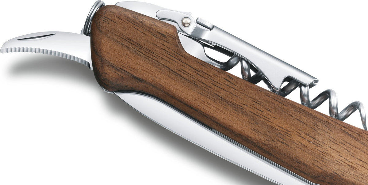 Victorinox - Walnut Multi-Tool Wine Master with Leather Pouch - 0.9701.63