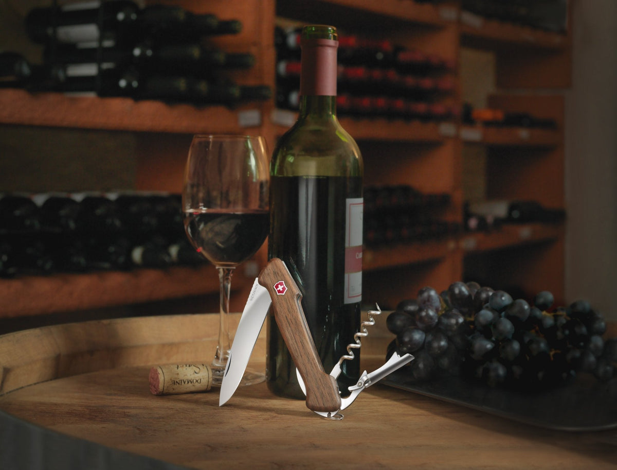 Victorinox - Walnut Multi-Tool Wine Master with Leather Pouch - 0.9701.63