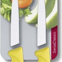 Victorinox - Yellow 2 Piece 3.25" Swiss Classic Paring Knife Set - 6.7606.L118B