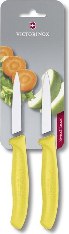 Victorinox - Yellow 2 Piece 3.25" Swiss Classic Paring Knife Set - 6.7606.L118B