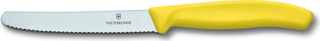Victorinox - Yellow 2 Piece 4.5" Swiss Classic Utility Knife Set - 6.7836.L118B