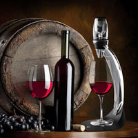 Vinturi - Red Wine Aerator Tower Set Black - V1071