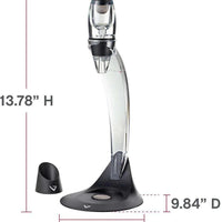 Vinturi - Red Wine Aerator Tower Set Black - V1071