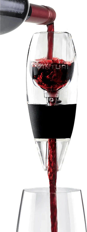 Vinturi - Red Wine Aerator Tower Set Black - V1071