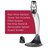 Vinturi - Red Wine Aerator Tower Set Black - V1071