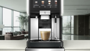 WMF - 5000S+ Coffee Machine 1 Step with 3 Hoppers, Easy Milk & FFC- 1319501087
