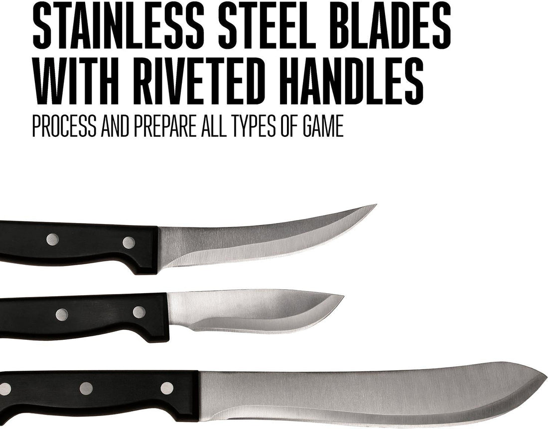 Weston - 10-Piece Game Processing Knife Set - 83-7001-W