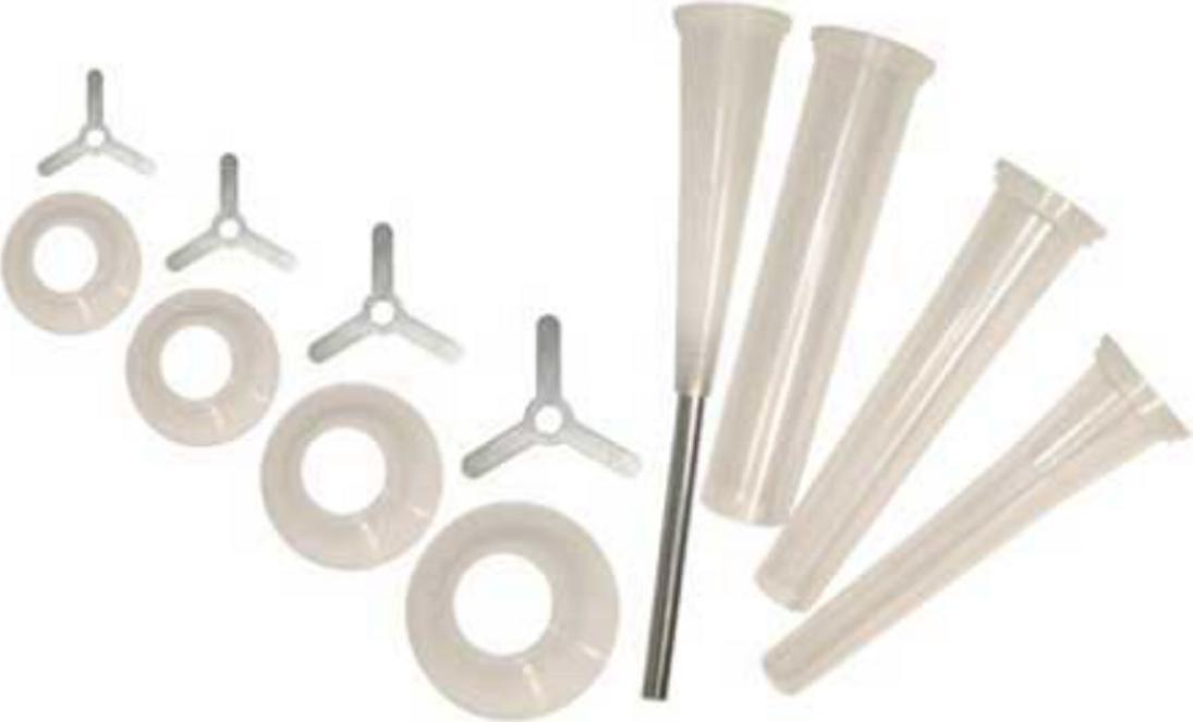 Weston - 12-Piece Grinder & Stuffer Funnel Kit - 08-2501