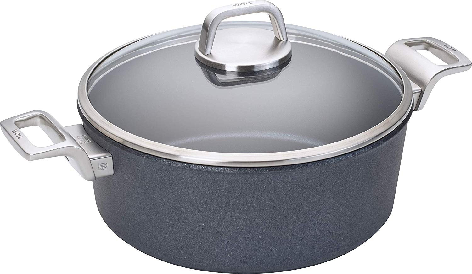Woll - Diamond Lite Pro 5.8 QT Casserole with Lid - W828DLPL