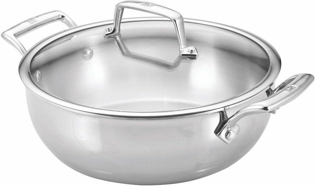 ZWILLING - Energy X3 4.6 QT 18/10 Perfect Pan with Lid - 71143-260