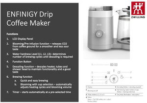 ZWILLING - Enfinigy Drip Coffee Maker Black - 53103-501