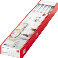 ZWILLING - Sorrento Straight Clear Glass Straws - 39500-600