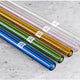 ZWILLING - Sorrento Straight Coloured Glass Straws - 39500-602