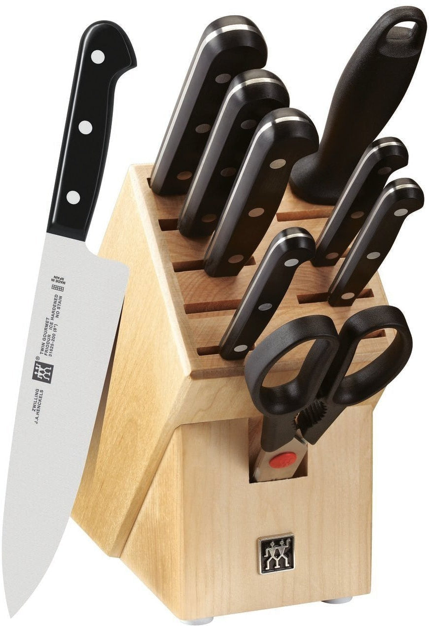ZWILLING - Twin Gourmet 10 PC Knife Block Set - 31699-001