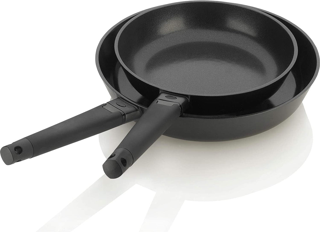 Zavor - Noir 10" & 12" Cast Aluminum Fry Pan Set - ZCWNR24