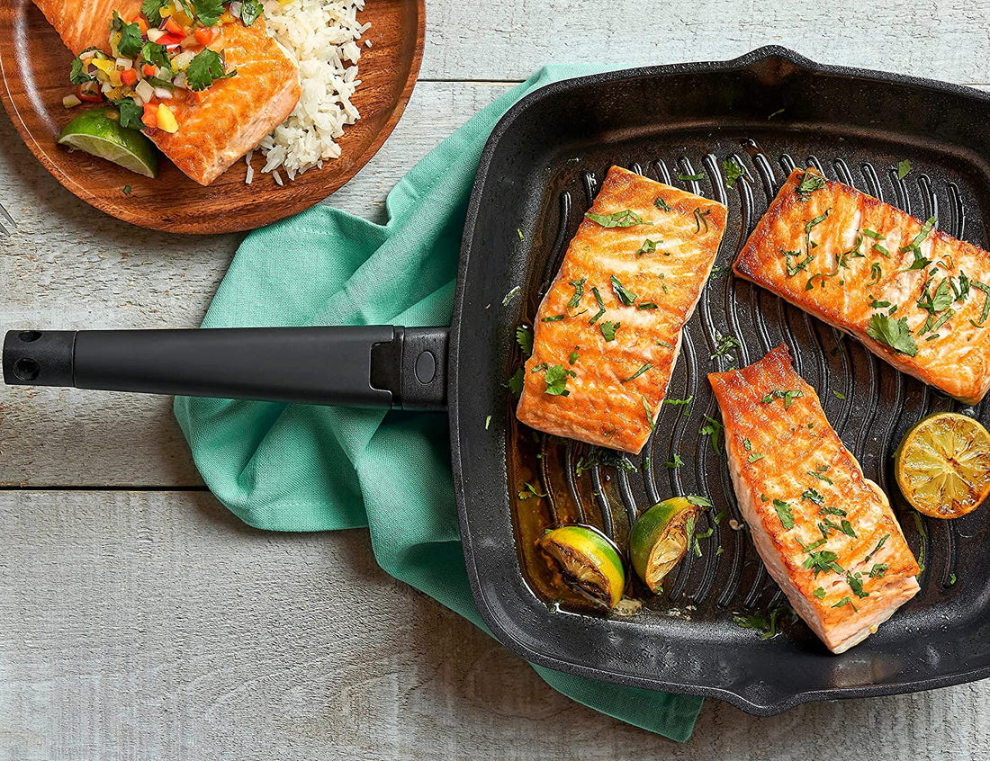 Zavor - Noir 11" Cast Aluminum Grill Pan - ZCWNR28